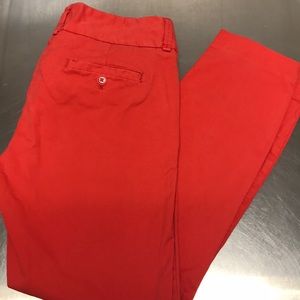 Bright colored j crew pants